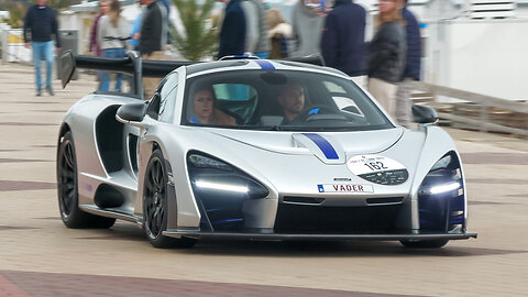 1200HP McLaren Senna - Revs, Flames & FLATOUT on the Track !