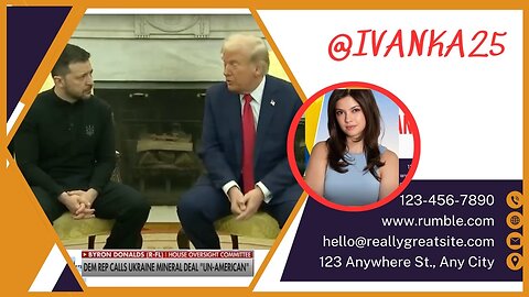 🔥 Dictator of Ukraine Zelensky meeting with Donald Trump's || Trump’s Triumphant Return || @Ivanka25