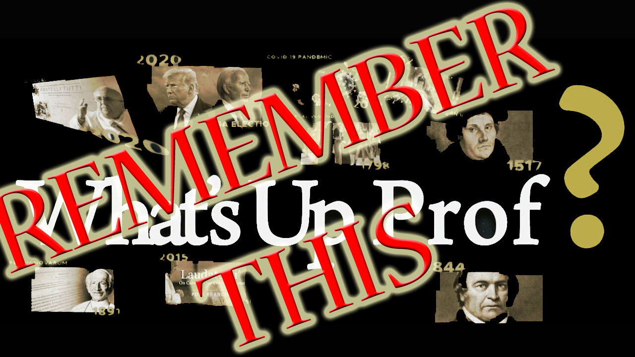 REMEMBER THIS What's Up Prof? Ep98 Battle of Armageddon by Walter Veith & Martin Smith