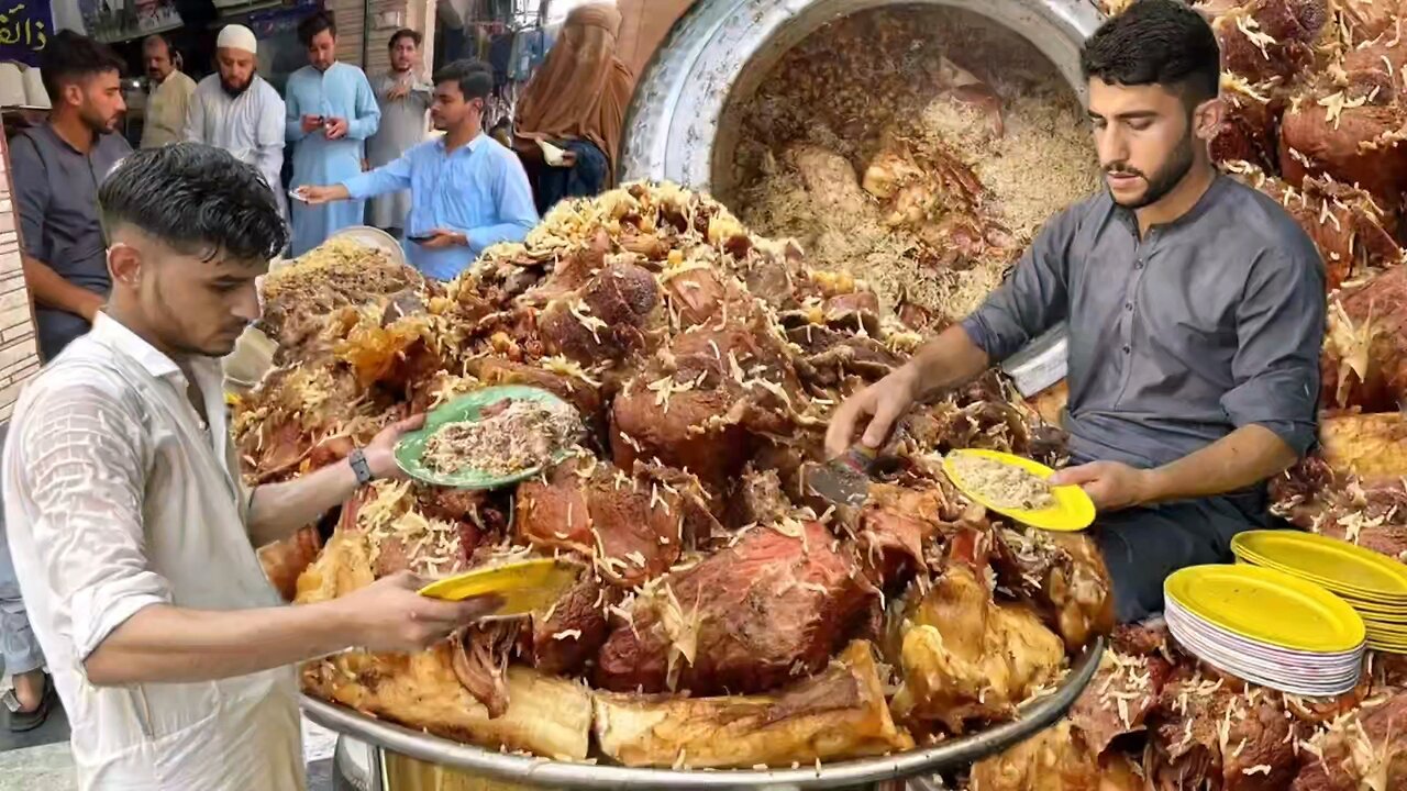 Golden Beef Pulao: A Pakistani Street Food Delight