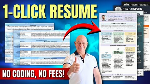 I Created An AI Resume Builder – And It's Completely Free