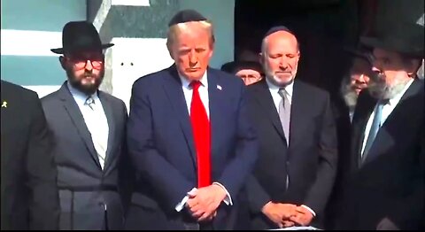 TRUMP VOWS TO PROTECT ISRAEL & THESE ZIONIST JEWS ABOVE ALL ELSE ✡️