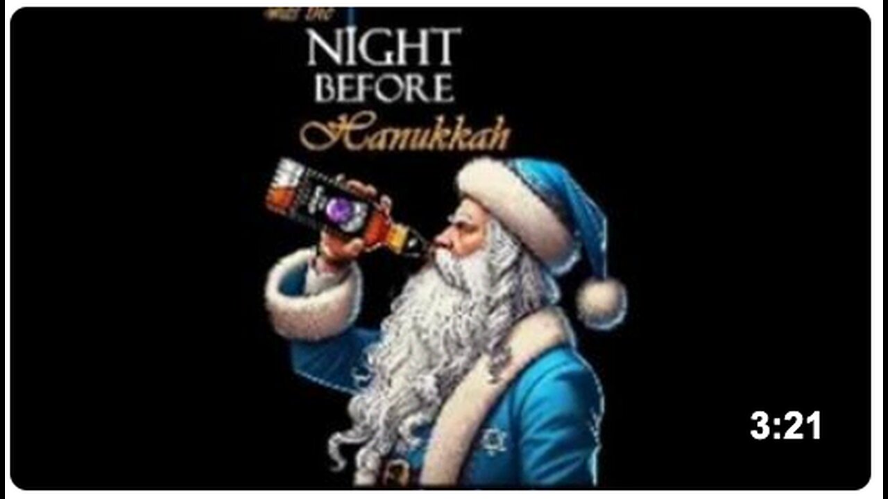 'twas the night before Hanukkah