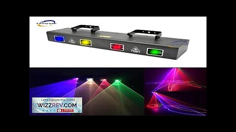 Four Lens Powerful RGBY Laser Performance System Stage Disco Party Christmas Decoration Review