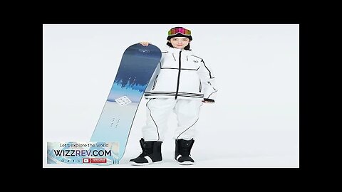 Snow suit for men and women jacket and pants waterproof and windproof Review