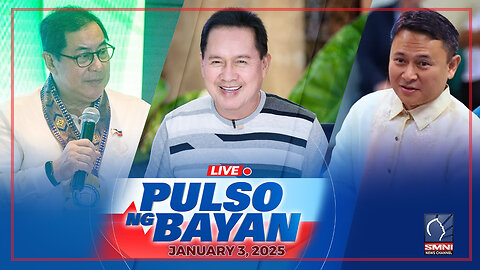 LIVE: Pulso ng Bayan with Admar Vilando and Jade Calabroso | January 3, 2025