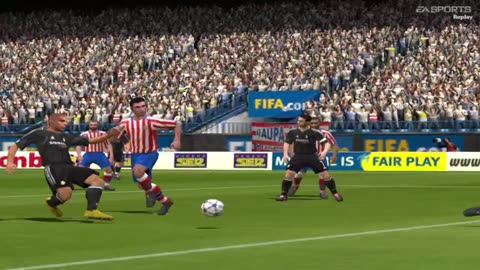 Ronaldo Nazario Brace VS Atletico Madrid | FIFA 2005