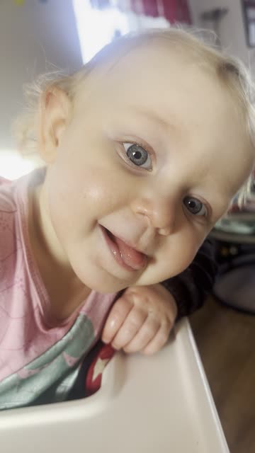 kayla’s reaction to the sun — she wasn’t a fan