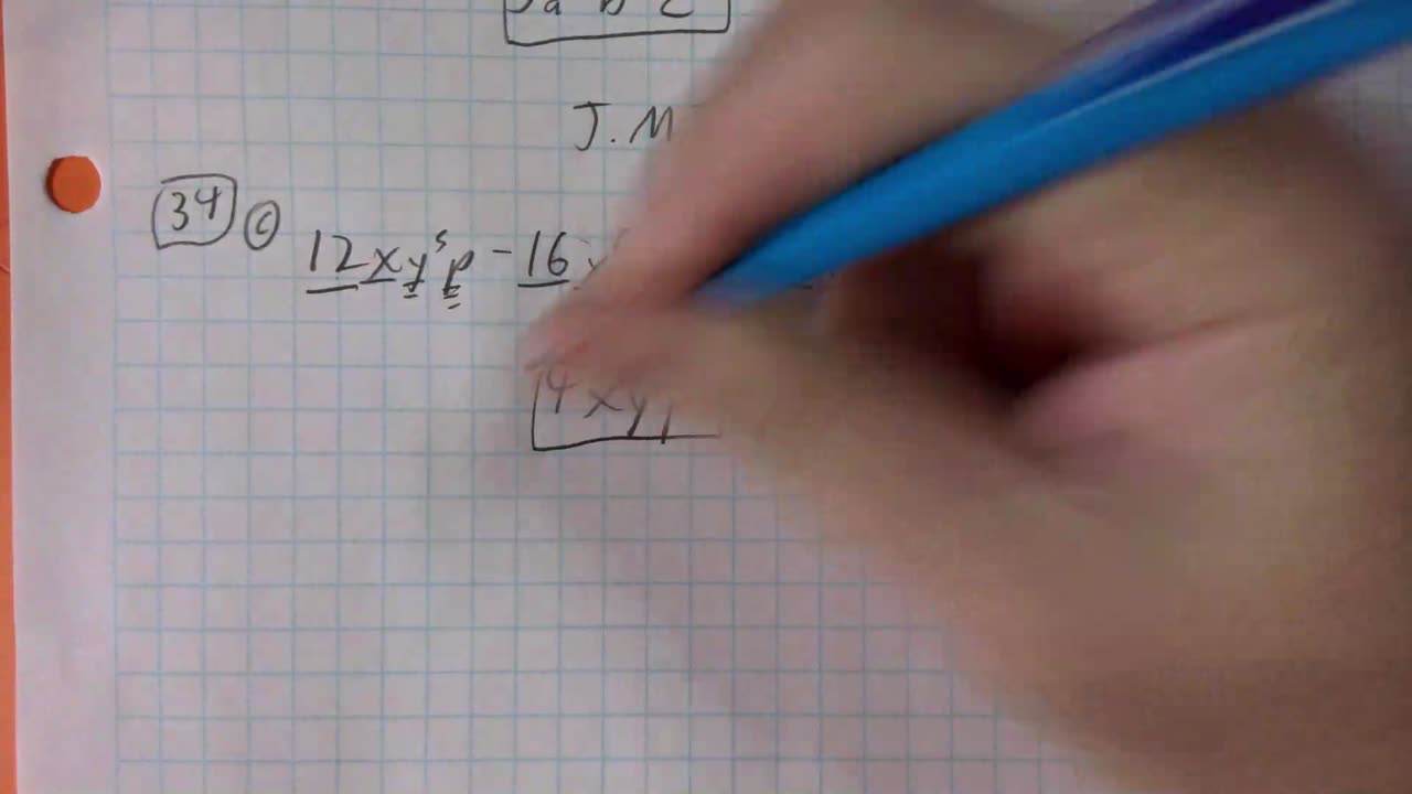 Saxon Algebra 1 Lesson 34 (c)