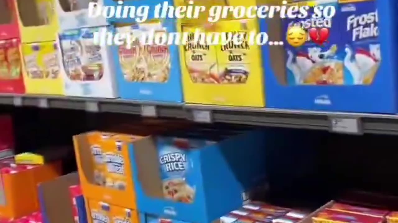 going grocery shopping for illegal migrants so that the illegals don’t have to go to the store