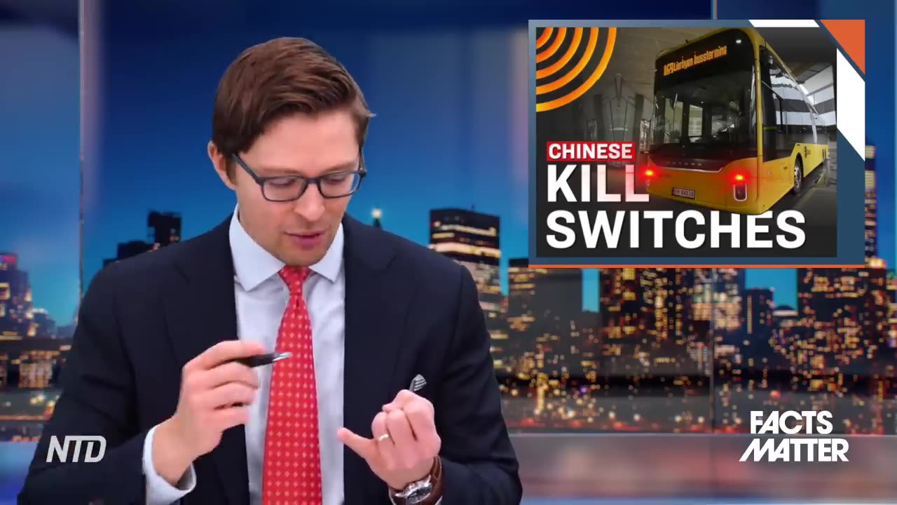EPOCH TV 🟡 ‘Kill Switches’ Found in Buses, Solar Power Inverters from China