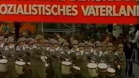 Germany parade now and then