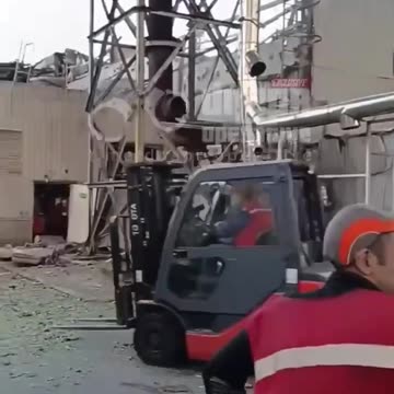 🇷🇺🇺🇦Consequences of the strike on ATB warehouses in Dnipropetrovsk.