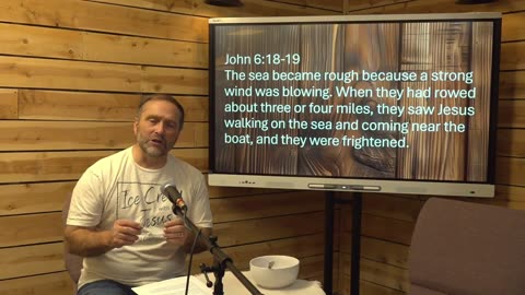 Walking on the Water of His Word