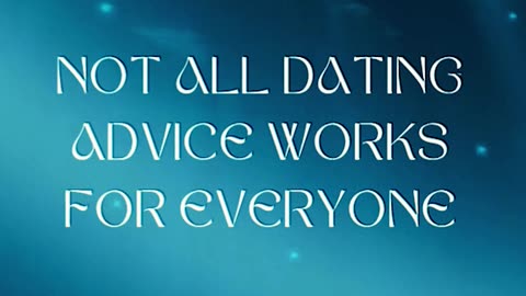 Not all dating advice works for everyone by Ed Delacruz #date #dating #datingadvice #reels #shorts