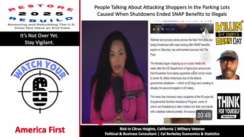 People Plan to Attack Shoppers In Parking Lots Caused by SNAP Cuts