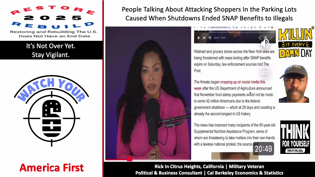 People Plan to Attack Shoppers In Parking Lots Caused by SNAP Cuts