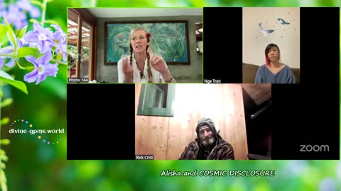 Alisha and COSMIC DISCLOSURE