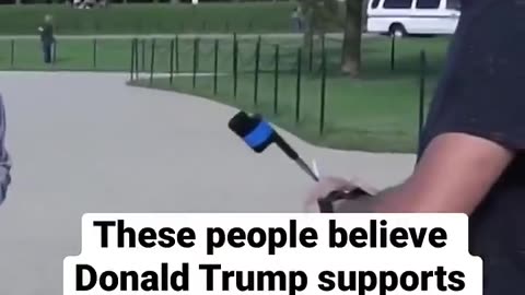 These leftists believe President Trump supports white supremacy.