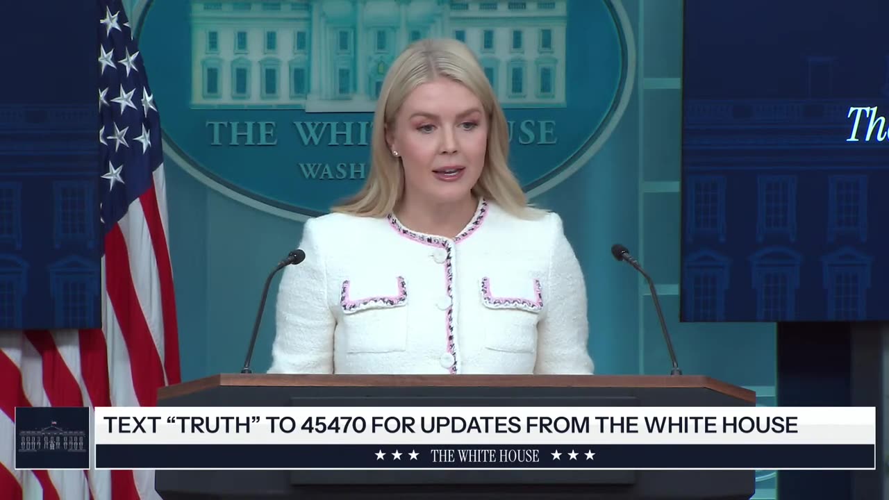 Press Secretary Karoline Leavitt Briefs Members of the Media! - Oct. 23, 2025