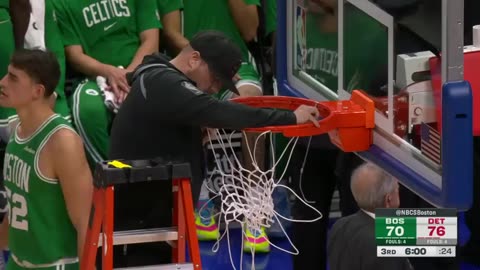 Celtics-Pistons Game DELAYED 😳