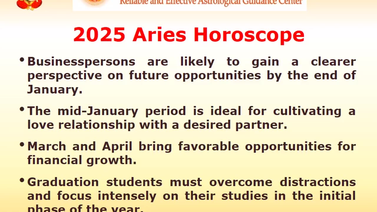 2025 Aries Yearly Horoscope