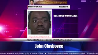 Mugshot TV - Live Arrest Booking Video Stream