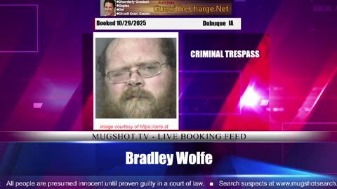 Mugshot TV - Live Arrest Booking Video Stream