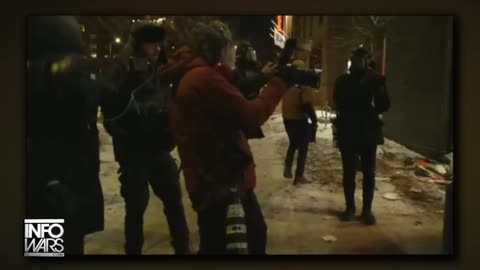 Two Brave ICE Officers Fight Off A Violent Leftist Mob