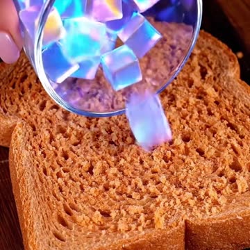 Spreading sci-fi butters onto toast. Which one is your favorite? #oddlysatisfying #pickone #asmr