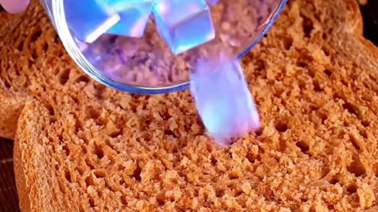 Spreading sci-fi butters onto toast. Which one is your favorite? #oddlysatisfying #pickone #asmr