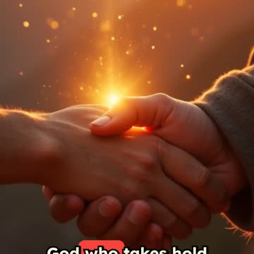 Daily Bible Verse - Held by God’s Guiding Hand