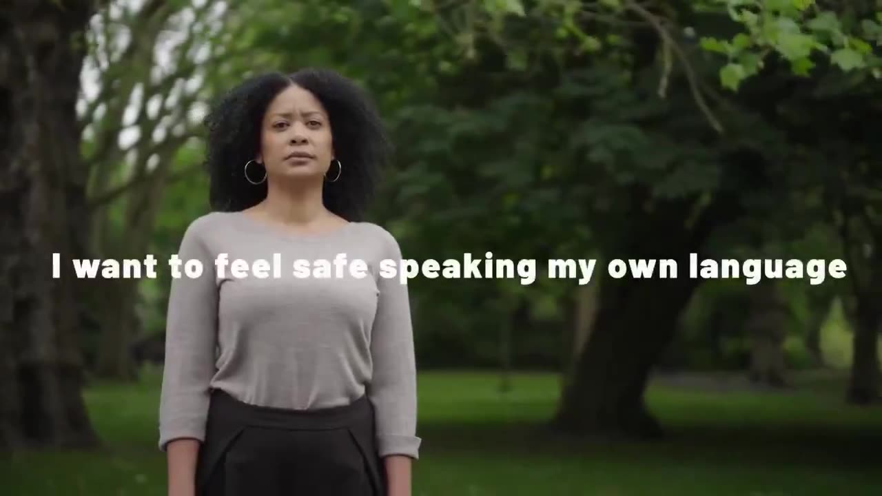 "I've been told I don't belong here."