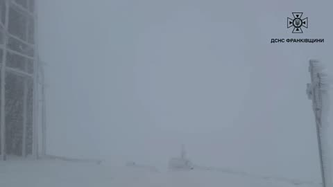 Winter Has Officially Arrived to Ukraine's Carpathian Mountains
