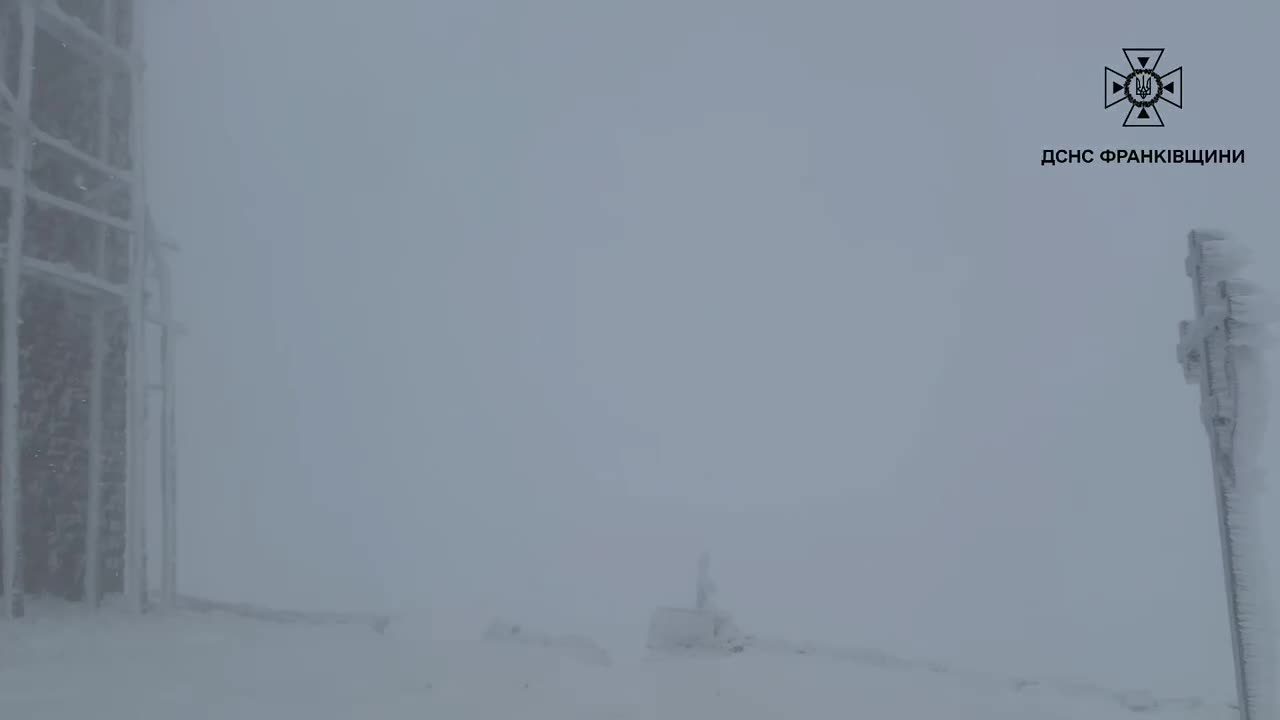 Winter Has Officially Arrived to Ukraine's Carpathian Mountains