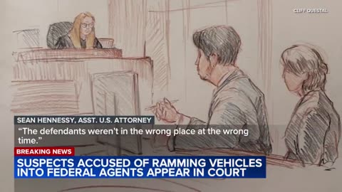 Judge releases suspects who rammed ICE vehicles in Chicago, ruling they don't pose