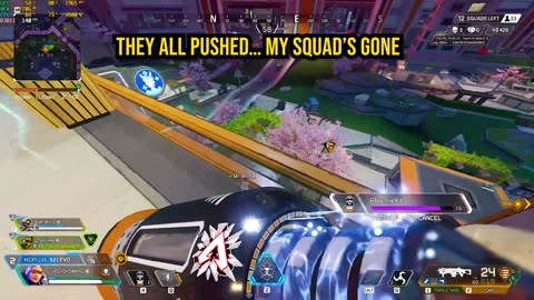 Both Teammates Down… Can Wattson Survive This? | Apex Legends