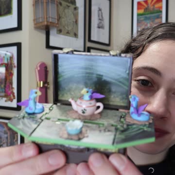 Unboxing Pop Mart Fantastic Beasts Suit Case Mystery Box!