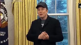 PRESIDENT TRUMP and ELON MUSK Presser in the Oval Office 2-11-2025