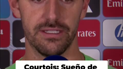 Courtois_ Mi Sueño de Niño Ser Capitán del Real Madrid #halamadridusa
