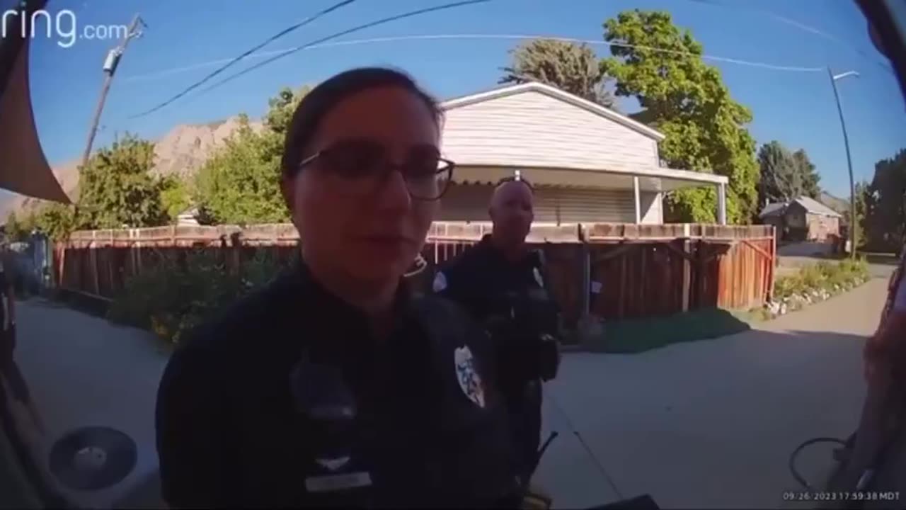 This is still the funniest way to handle cops at your door