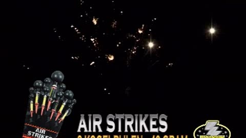 Titanium - Air Strikes - Vuurpijlen Pakket - RAW
