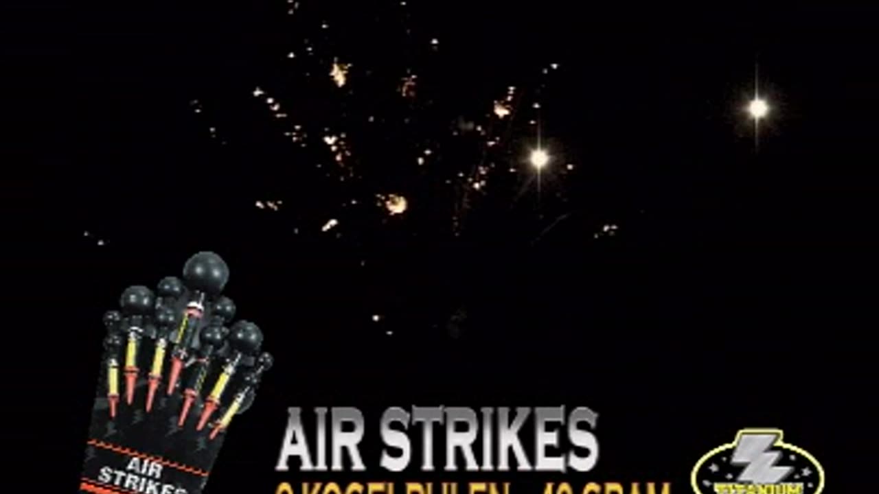 Titanium - Air Strikes - Vuurpijlen Pakket - RAW