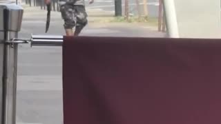 In London you can find the usual suspect with a machete in broad daylight.