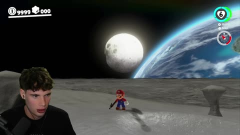 Do NOT Draw This In Mario Odyssey... (SCARY) #MarioOdyssey #ScaryMario #Nintendo