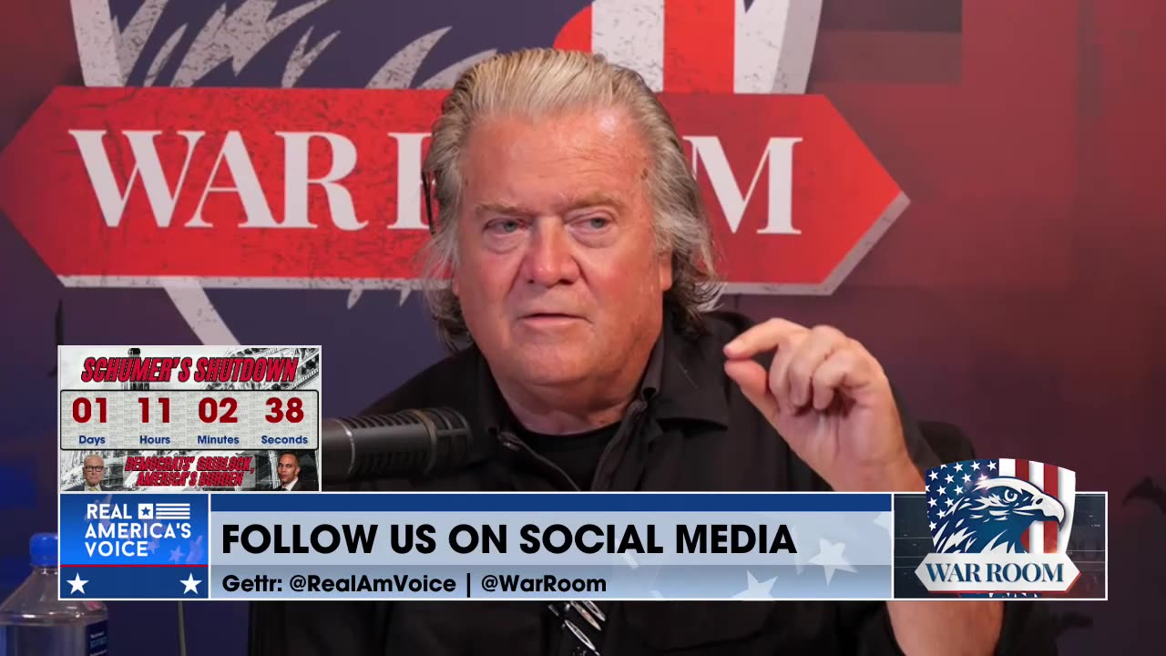 BANNON: When Trump “Lost,” We Gained 14 Seats In The House. Net +12. We Know The Presidency Was Stolen