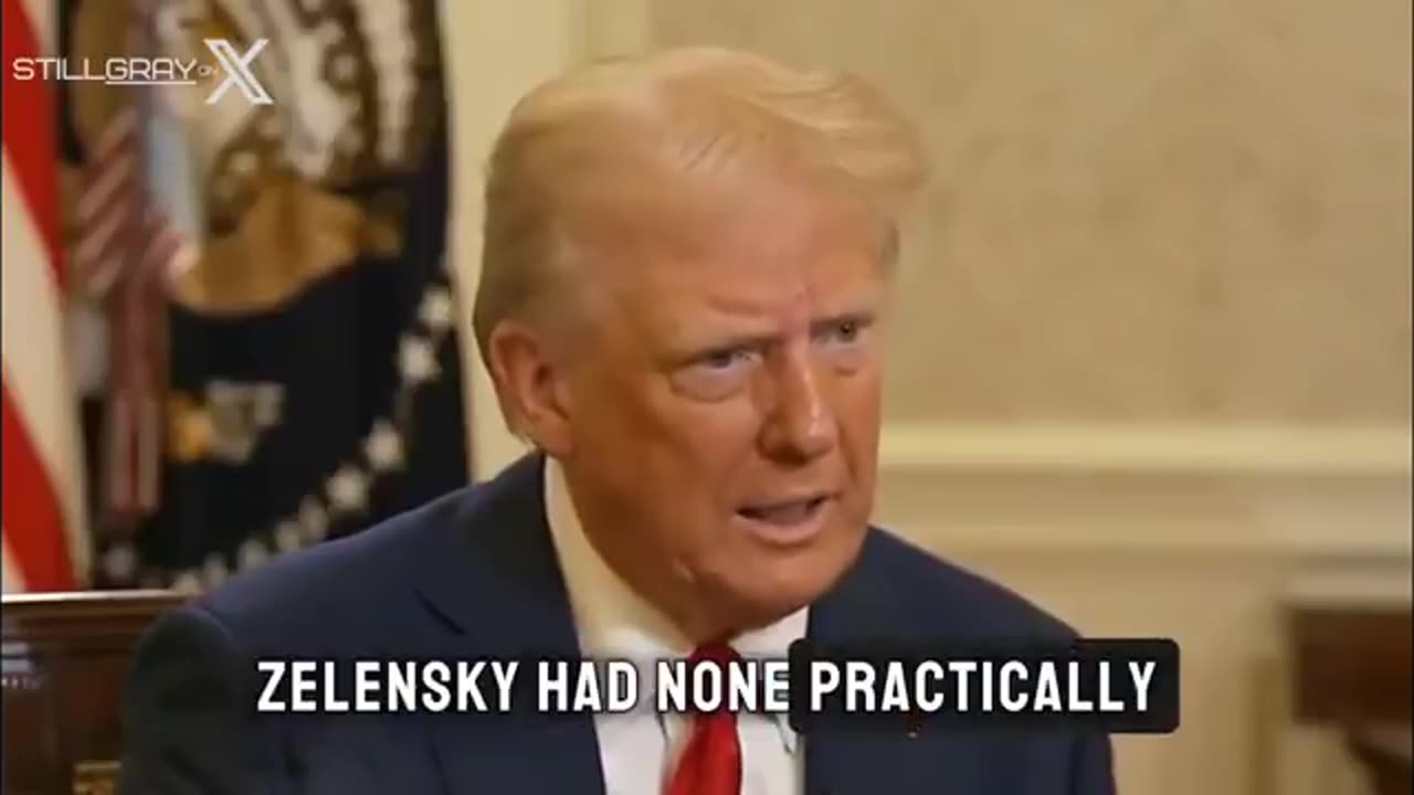 Trump drops truth bombs on Zelensky, calling him out for letting the war with Russia...