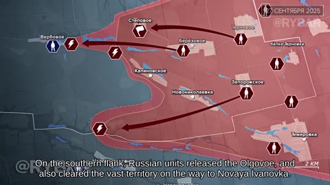 🇷🇺 🏹 🎣 Rybar’s Analysis: Attacks on Uspenovka and Vishnevoe
