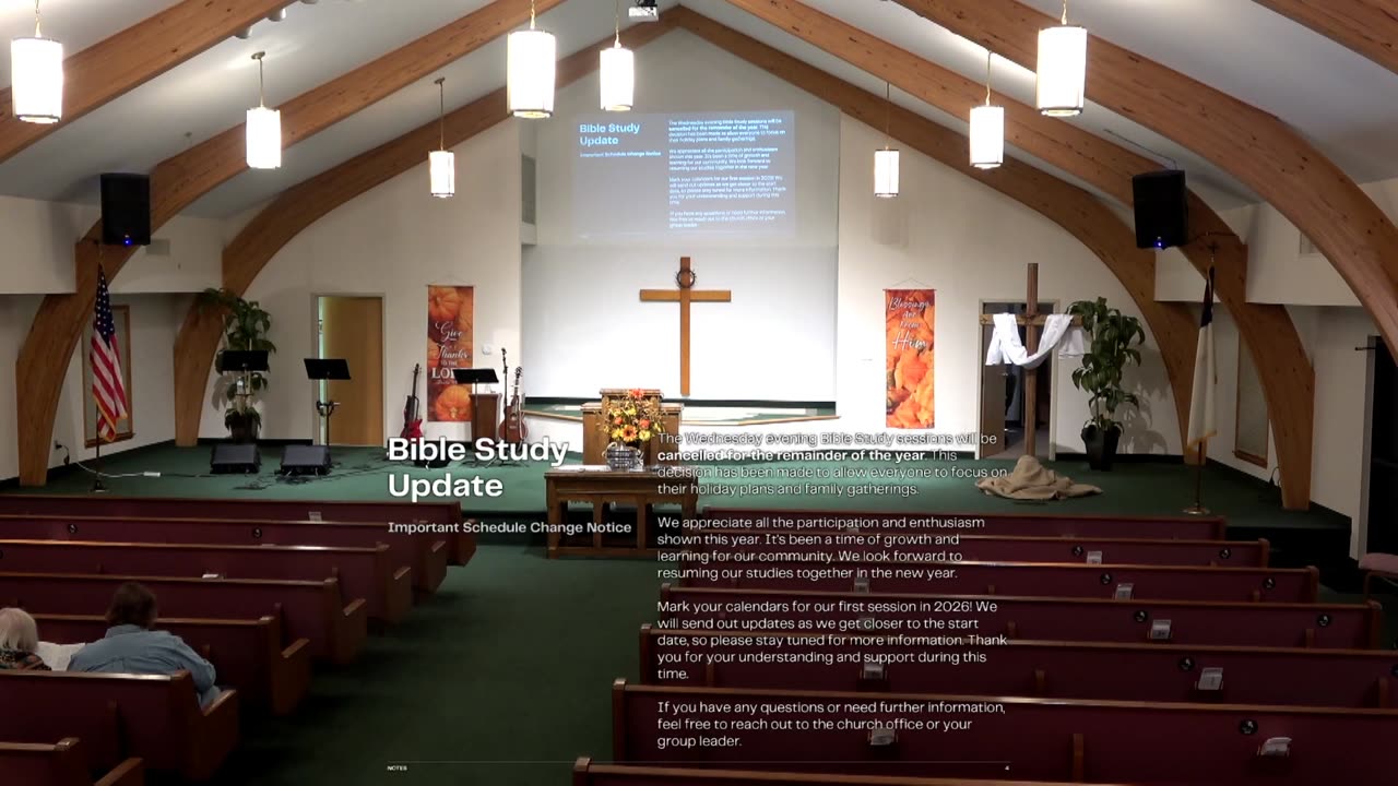 Sunday Morning Service