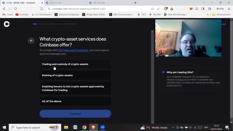 UK Crypto investors must pass the knowledge quiz to start trading on Coinbase